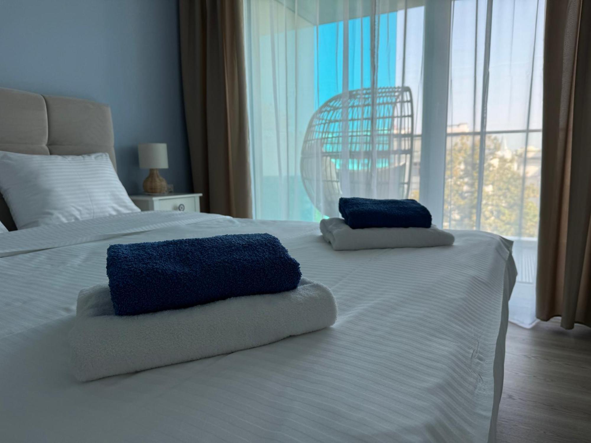4Summer Kolobrzeg Apartamenty White Blue Sauna & Fitness & Parking 100 Metrow Do Pieknej Szerokiej Piaszczystej Plazy, Wspanialy Widok Z Duzego Tarasu! 100 Meter Zu Einem Schoenen Breiten Sandstrand, Herrliche Aussicht Von Einer Grossen Terrasse! Eksteriør bilde